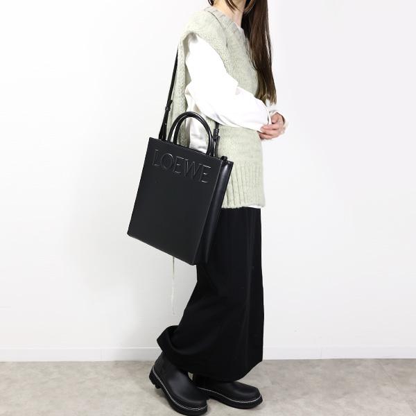 LOEWE ロエベ STANDARD A4 TOTE BAG A933R18X14 トートバッグ ロゴ レザー A4収納可能 レディース｜lag-onlinestore｜09