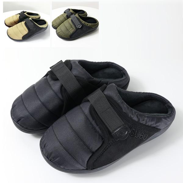 SUBU（スブ） SUBU Belt 冬サンダル 裏起毛 スリッパ 外履き シンプル