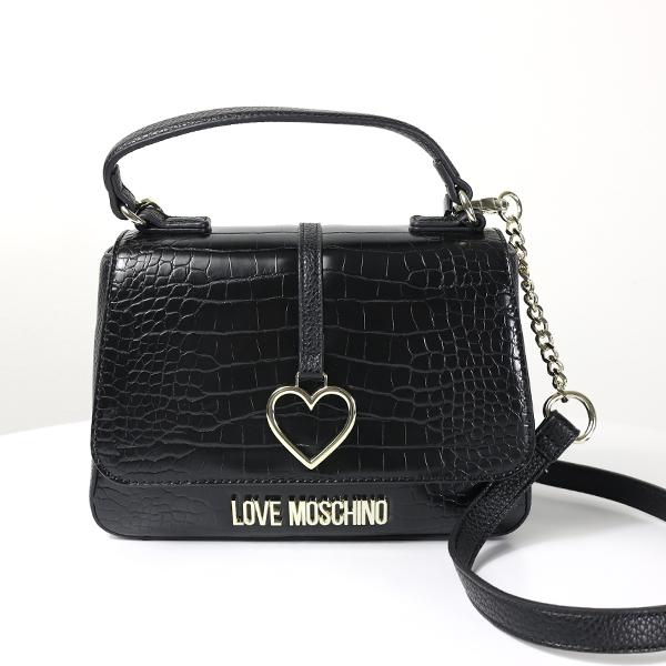 Moschino モスキーノ Shoulder Bag ハンドバッグ フェイクレザー 