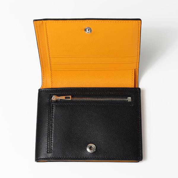 LOEWE ロエベ フォールデッドウォレット 三つ折り財布 バイカラー レザー メンズ CEM1Q94X01｜lag-onlinestore｜09