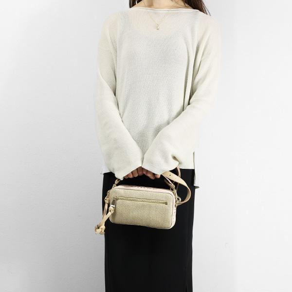Chloe クロエ Woody Belt Bag ベルトバッグ ボディバッグ ハンドバッグ ウッディ リボン 鞄 リネンキャンバス レディース CHC23AS432L13 26Yの画像