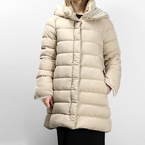 HERNO（ヘルノ） Arendelle Lady Faux Fur Jacket ダウンジャケット PI001795D 12414 ...