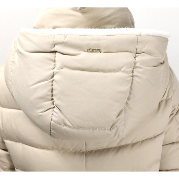 HERNO（ヘルノ） Arendelle Lady Faux Fur Jacket ダウンジャケット PI001795D 12414 ...