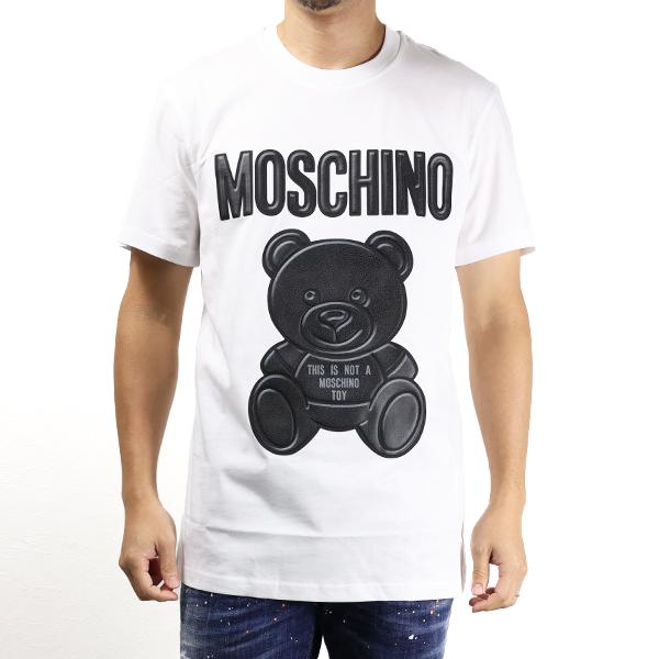 MOSCHINO（モスキーノ） Teddy Bear Print T-Shirts V073070411 001 T