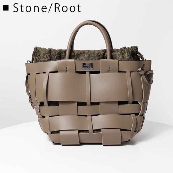 ZANCHETTI ザンケッティ　新品牛革バック Zanchetti（ザンケッティ） ショルダーバッグ WOVEN BUCKET SMALL WBUS