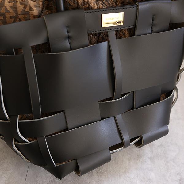 Zanchetti ZANCHETTI ザンケッティ WOVEN SHOPPER TOTE WSHO 735