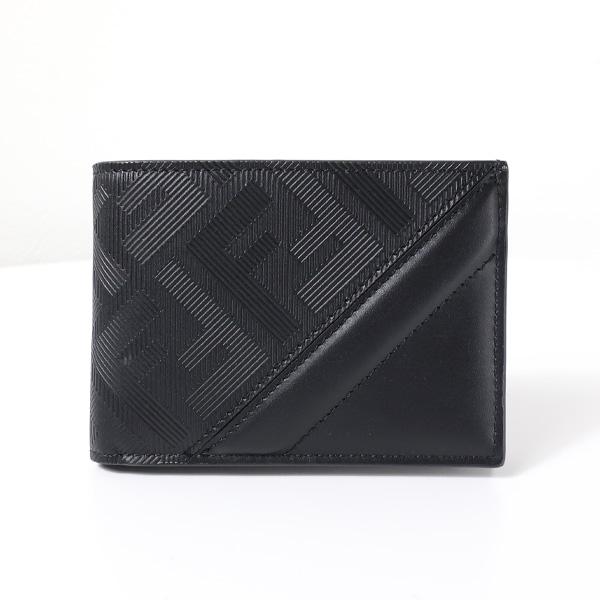 FENDI フェンディシャドー ダイアゴナル 二つ折り財布 FFロゴ ズッカ柄 レザー メンズ 7M0303AP1T｜lag-onlinestore｜02