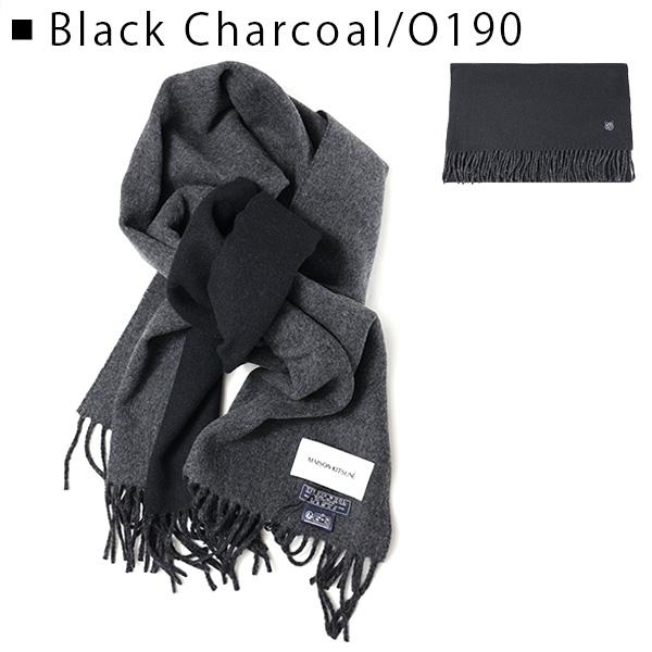 MAISON KITSUNE（メゾン キツネ） FOX HEAD PATCH SCARF マフラー