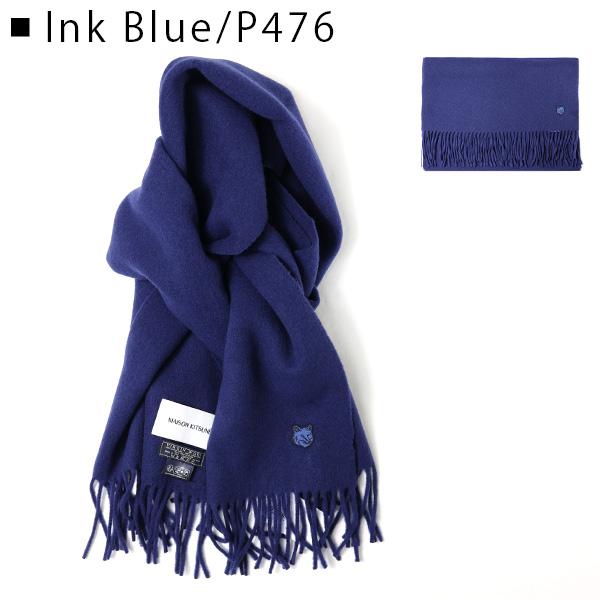 MAISON KITSUNE（メゾン キツネ） FOX HEAD PATCH SCARF マフラー
