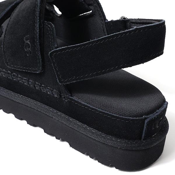 新品未使用 UGG ブラック プラットフォームサンダル UGG(アグ) プラットフォームサンダル 1113474 ブラック サイズ 25cm