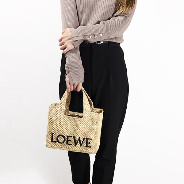 LOEWE（ロエベ） RAFIA TOTE BAG トートバッグ かごバッグ ショルダー