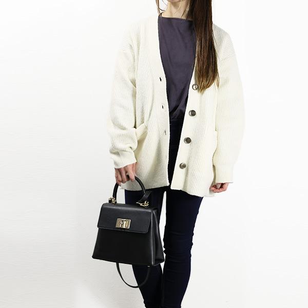 美品 フルラ 1927 S トップハンドル アーチロゴ レザー バッグ FURLA（フルラ） 1927 S TOP HANDLE ハンドバッグ ショルダーバッグ