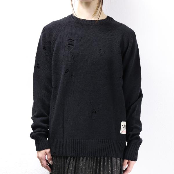 ヌメロヴェントゥーノ N°21 ニット セーター 長袖 ウール 36 N°21（ヌメロヴェントゥーノ） N21 numero ventuno ニット セーター