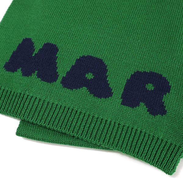 MARNI マルニ Logo Scarf マフラー ストール ウール キッズ MARNI マルニ Logo Scarf マフラー ストール ウール キッズ