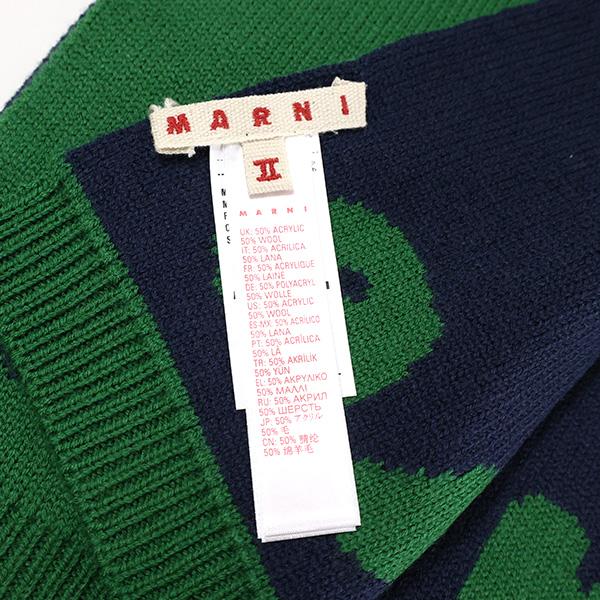MARNI（マルニ） Logo Scarf マフラー ストール ウール キッズ