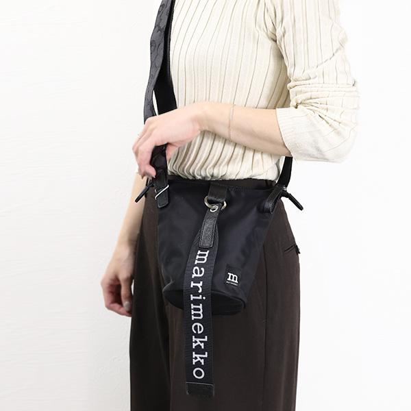 marimekko マリメッコ Essential Bucket Solid shoulder bag  ショルダーバッグ クロスボディバッグ ナイロン ウニッコ柄 花柄 レディース  091201｜lag-onlinestore｜11