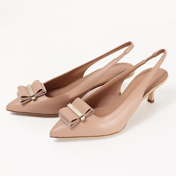 美品 Salvatore Ferragamo パンプス スリングバック 5.5 VARA（Salvatore Ferragamo） サルヴァトーレフェラガモ Willis 55