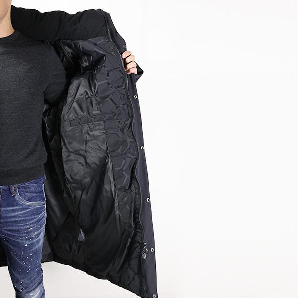 BALR.（ボーラー） BALR Dante Jacquard Long Puffer B ダウンコート