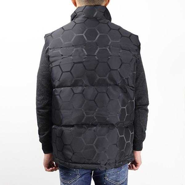 BALR. BALR ボーラー Miles Straight Jacquard Bodywarmer ダウン 