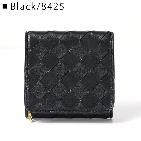 BOTTEGA VENETA ボッテガヴェネタ 三つ折り財布 ミニ財布 イントレチャート カード入れ レザー レディース 741731 VCPP2｜lag-onlinestore｜02