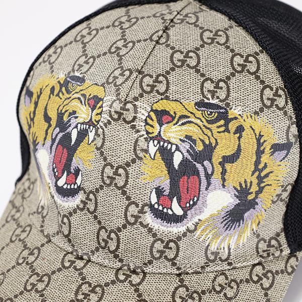 GUCCI（グッチ） Tiger Print Baseball Cap ベースボールキャップ