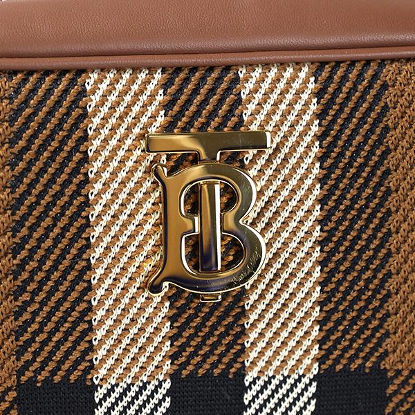 Burberry バーバリー CHECK SMALL LOLACAMERA BAG ショルダーバッグ バーバリーチェック レザー レディース 8049141 A9011の画像