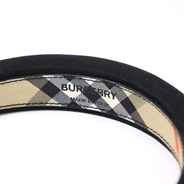 Burberry バーバリー MH ALICE S DK HEADBAND 8066453 A1366 8066455 A1189 カチューシャ ヘアバンド TBロゴ ブラック バーバリーチェック｜lag-onlinestore｜05