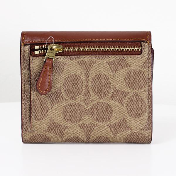 COACH（コーチ） WYN Tri Fold Small Wallet 三つ折り財布 コンパクト