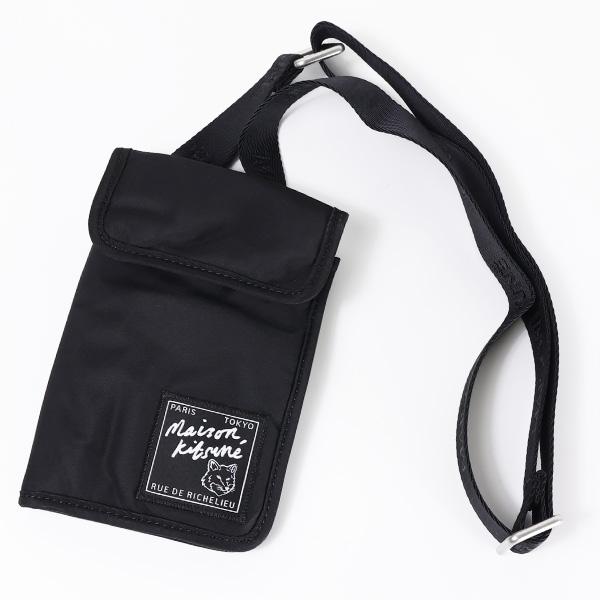 MAISON KITSUNE（メゾン キツネ） Nylon Neck Pouch ショルダーバッグ