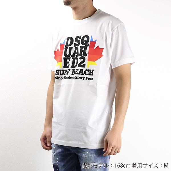 DSQUARED2（ディースクエアード） Surf Beach T-shirt S74GD1135S23009 