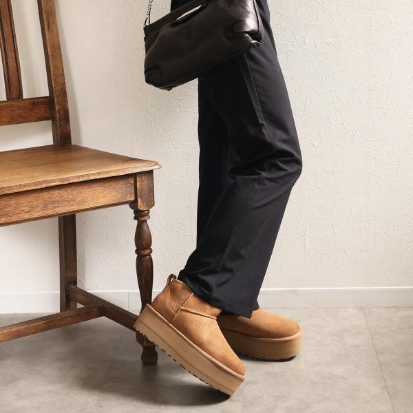 UGG（アグ） Classic Ultra Mini Platform ムートンブーツ クラシック