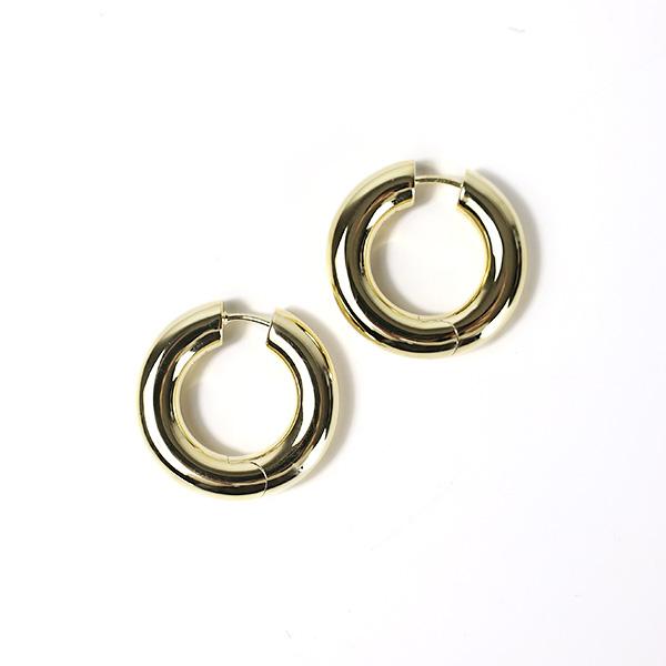 TOM WOOD トムウッド Chunky Hoops Medium Earrings Gold チャン TOM WOOD トムウッド Chunky Hoops Medium Earrings Gold チャン