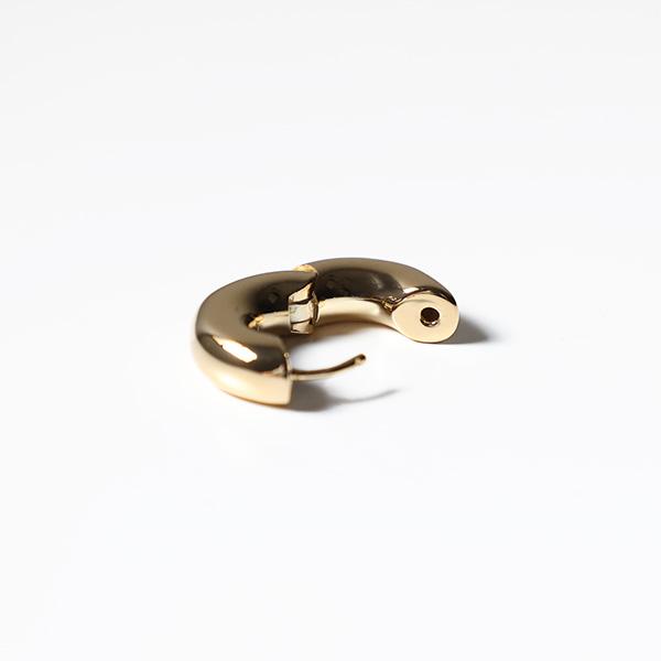 TOM WOOD トムウッド Chunky Hoops Small Earrings Gold 