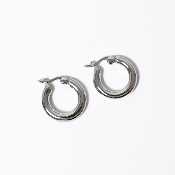 TOM WOOD（トムウッド） Classic Hoops Thick Small Earrings