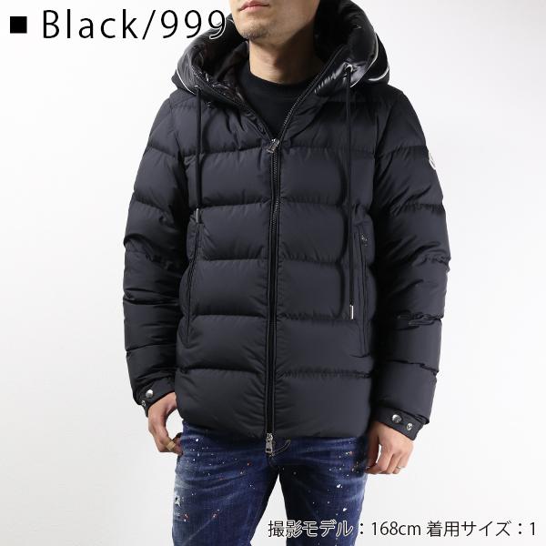 MONCLER モンクレール CARDERE JACKET ダウンジャケット ダウンコート カルデール アウター フードあり アイコンパッチ メンズ 1A001 82 54A81｜lag-onlinestore｜02