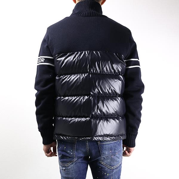MONCLER モンクレール CARDIGAN カーディガン ニット ダウン 切り替え コンビブルゾン アウター メンズ 9B000 16 M1121の画像