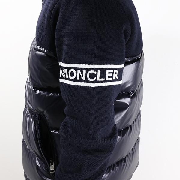 MONCLER モンクレール CARDIGAN カーディガン ニット ダウン 切り替え コンビブルゾン アウター メンズ 9B000 16 M1121の画像