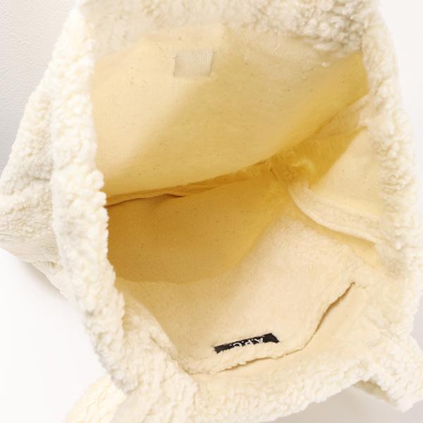 A.P.C. アーペーセー FLEECE TOTE LOU トートバッグ ロゴトート A4 レザーパッチ ボア ムートンCOGXD-M61857_3