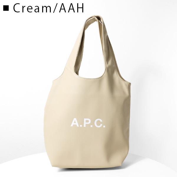 A.P.C. アーペーセー LOGO TOTE NINON SMALL トートバッグ ロゴトート ニノン スモール A4 メンズ PUAAT-M61861の画像