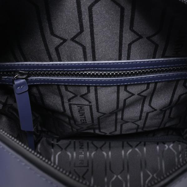 ❇︎極美品❇︎HUNTER 高級レザー バックパック ラージサイズ ネイビー 