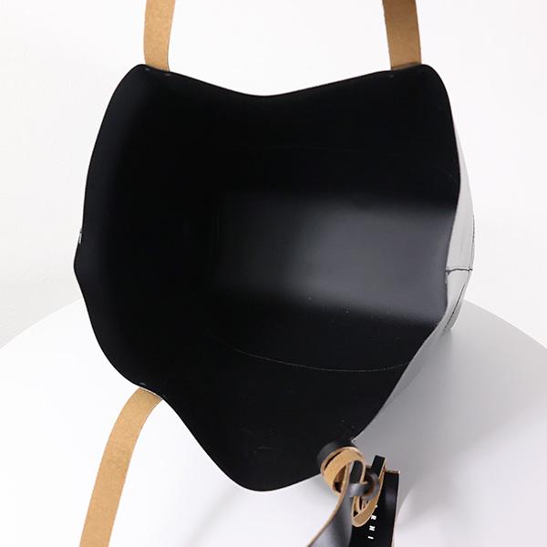MARNIバック Natural-coloured raffia-effect Small Tote Bag | Marni