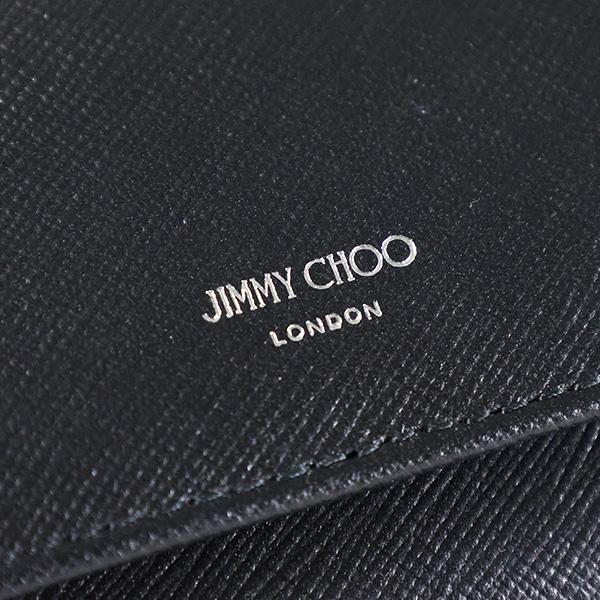 JIMMY CHOO（ジミーチュウ） キーケース キーリング レザー ロゴ