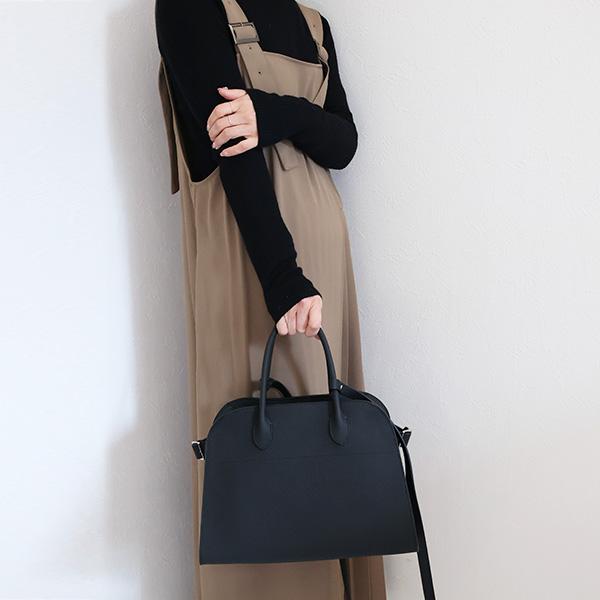 THE ROW ザ・ロウ SOFT MARGAUX 12 ハンドバッグ ボストンバッグ THE ROW ザ・ロウ SOFT MARGAUX 12 ハンドバッグ ボストンバッグ