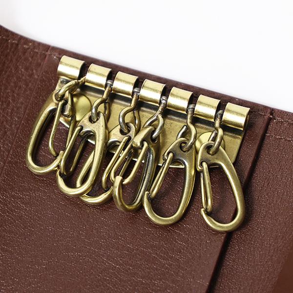 IL BISONTE（イルビゾンテ） Key Case キーケース キーリング 本革