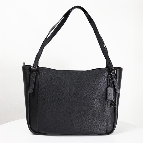 コーチ アラナ トートバッグ レザー 肩掛け A4可 Cロゴ ブラック COACH 国内発送 コーチ バッグ レディース ショルダーバッグ