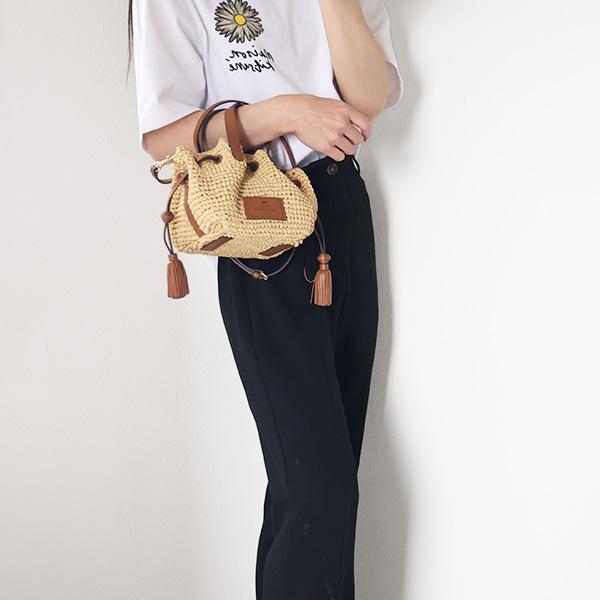 ANYA HINDMARCH（アニヤ・ハインドマーチ） かごバッグ ショルダー 