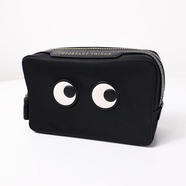 Anya Hindmarch アニヤハインドマーチ アイズ ポーチ 小物入れ レザー 
