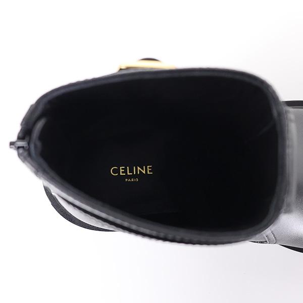 CELINE セリーヌ Margaret Double Buckle Zip Up Boots