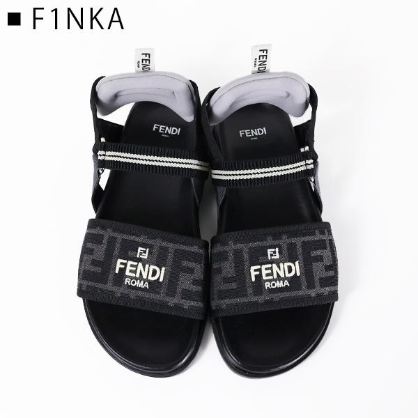 FENDI フェンディ FENDI KIDS FF LOGO SANDALS サンダル スポーツサンダル モノグラム柄 キッズ 大人もOK JMR437 AJZE/JMR437 AQ7/の画像