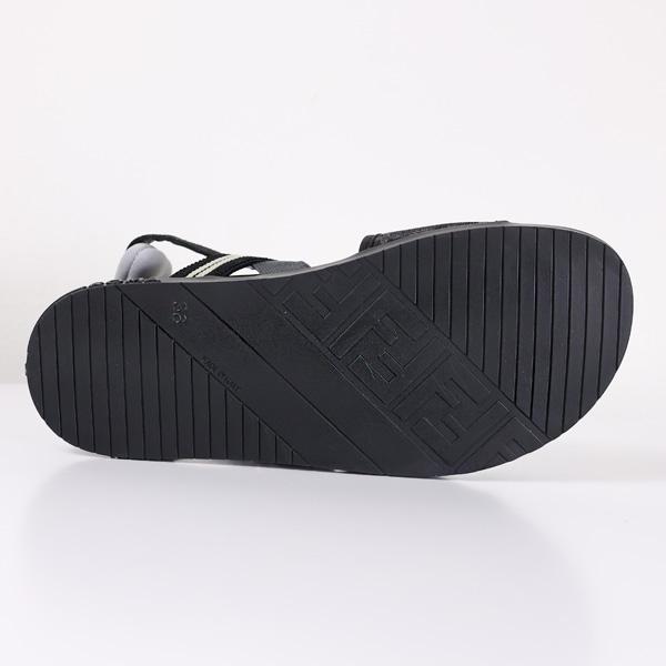 FENDI フェンディ FENDI KIDS FF LOGO SANDALS サンダル スポーツサンダル モノグラム柄 キッズ 大人もOK JMR437 AJZE/JMR437 AQ7/の画像